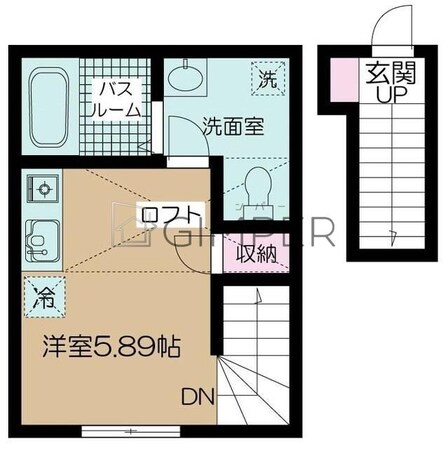 エルミタージュ巣鴨の物件間取画像